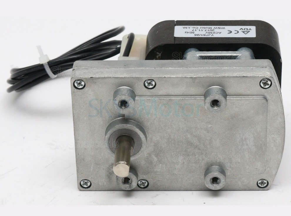 Spaltpol Getriebemotor TT-YJ61 AC 110/220V mit &Uuml;bersetzung 36:1 - 1161:1 Stirnradgetriebe